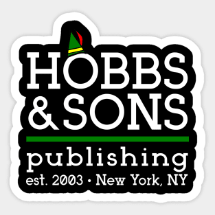 Hobbs and Sons Publishing Sticker